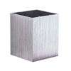 BRILLRAYDO 3W Dimmable Warm White LED Indoor Wall Recessed Mounted Decorative Light Square Up/Down Lamp Silver view 3