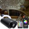 AMKI 16W Fiber Optic Lights,Starlight Headliner Light Kit APP/Remote Control Sound Activated Mode for Car&Home Decoration,Optical Fiber Cable Strands 0.75mm/0.03in 6.5ft/2m 150pcs view 1
