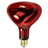 (4 Pack) 250 WATT BR40 RED Heat LAMP SHATTERPROOF Light Bulb RED Glass 5,000 Hours Supra Life Heat LAMP Shatter Resistant view 2