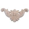 RDEXP 2.56inch Length 1.38inch Width Wood Carved Long Onlay Applique Unpainted Frame Door Wall Decor for Cabinet Home Furniture Set of 16 view 2