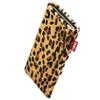 fitBAG Bonga Leopard Custom Tailored Sleeve for Sony Xperia XA2. Fine Imitation Fur Pouch with Integrated Microfibre Lining for Display Cleaning view 1