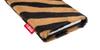 fitBAG Bonga Tiger Custom Tailored Sleeve for Nokia 6 (2018) / Nokia 6.1 | Made in Germany | Fine Imitation Fur Pouch case Cover with Integrated Microfibre Lining for Display Cleaning view 3