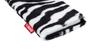 fitBAG Bonga Zebra Custom Tailored Sleeve for LG Tribute Dynasty. Fine Imitation Fur Pouch with Integrated Microfibre Lining for Display Cleaning view 3