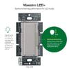 Lutron Maestro LED+ Dimmer Switch, Tap Dimmer, Single Pole/3-way view 2