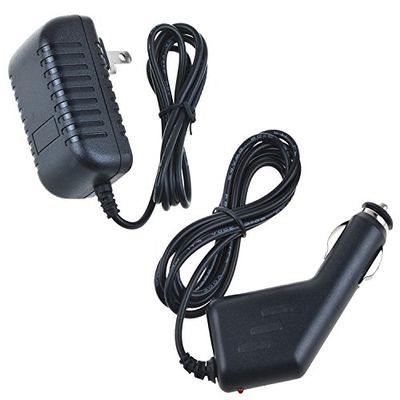 Digipartspower 2A Car Charger + AC/DC Power Adapter for RCA Pro 10 Edition RCT6103W46 Tablet PC
