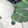 GRAPHICS & MORE Black Hawk Native American Design Style Ceiling Fan and Light Pull Chain view 3