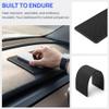 Tianmei Extra Large Car Dashboard Non-Slip Mat 10.6x6.1in Rubber Pad Black view 4