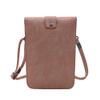 Crossbody Cell Phone Bag Made of Soft PU Leather Suitable for Girls view 3