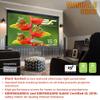 Elite Screens Manual B, 100-INCH Manual Pull Down Projector Screen Diagonal 16:9 Diag 4K 8K 3D Ultra HDR HD Ready Home Theater Movie Office Presentation, M100H view 4