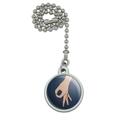 GRAPHICS & MORE The Circle Game Ceiling Fan and Light Pull Chain