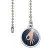 GRAPHICS & MORE The Circle Game Ceiling Fan and Light Pull Chain view 2