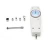 MeterTo NK-200 Pointer Push Pull Gauge Force Gauge, Max load 200N/20KG, Load graduation value 1N/ 0.2KG, 1%, 10mm view 1
