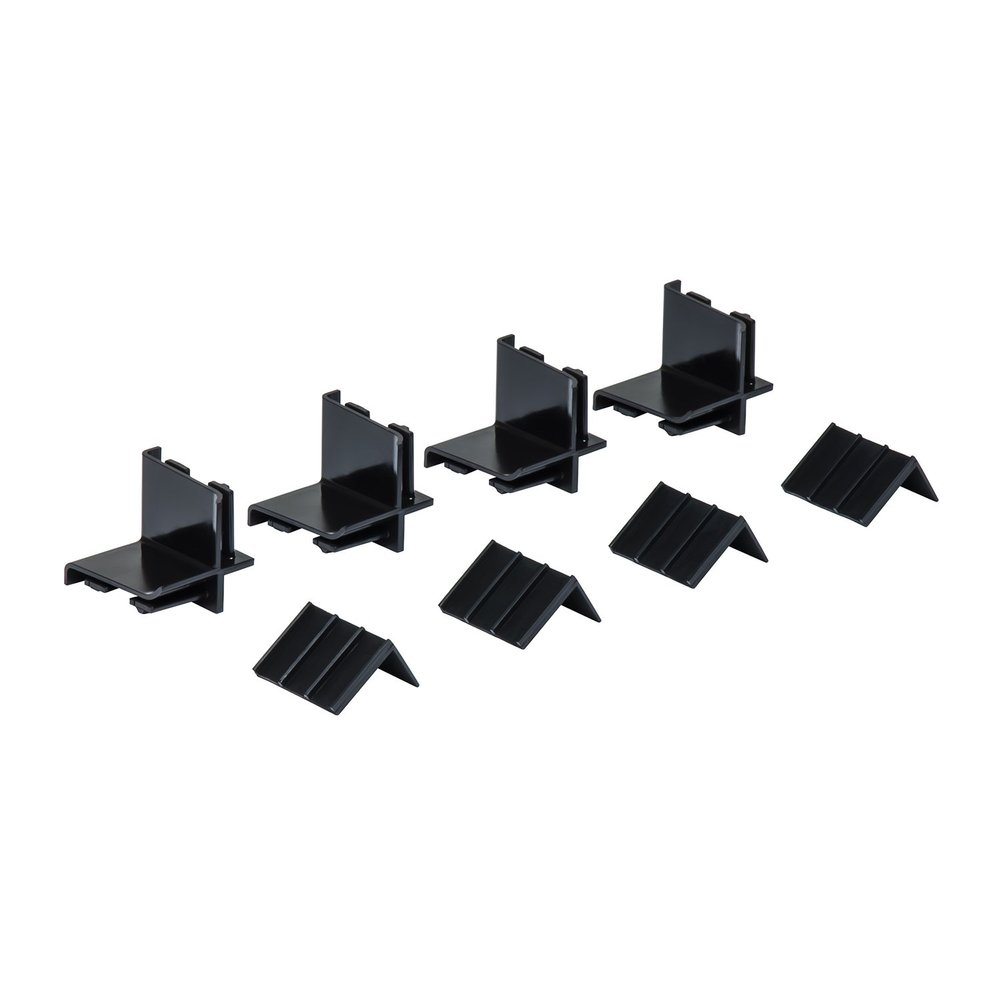 Ernst Manufacturing 1.2-Inch Drawer Divider Corner Clips, 4-Pack