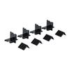 Ernst Manufacturing 1.2-Inch Drawer Divider Corner Clips, 4-Pack view 1