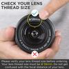 Altura Photo 58MM 0.35x Fisheye Wide Angle Lens (w/Macro Portion) for DSLR Cameras EOS Rebel 70D 77D 80D 90D T8i T7 T7i T6i T6s T6 T5i T5 T4i T3i T100 SL1 SL2 SL3 view 2