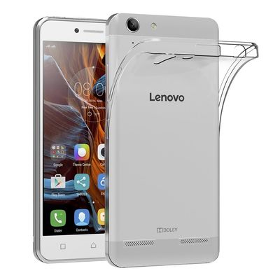 MaiJin Case for Lenovo K5 / K5 Plus (5 inch) Soft TPU Rubber Gel Bumper Transparent Back Cover