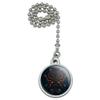 GRAPHICS & MORE Black Octopus in The Abyss Ceiling Fan and Light Pull Chain view 1