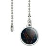 GRAPHICS & MORE Black Octopus in The Abyss Ceiling Fan and Light Pull Chain view 2