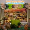 Fun Express Safari Birthday Party Animal Print Paper Table view 3