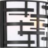 Nuvo Lighting 60/6431 Craftsman/Mission One Light Vanity from Lansing Collection in Black Finish view 2
