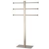 Freestanding Stainless Steel Towel Holder, Brushed Nickel view 1