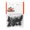 Game Room Guys Pinball Machine Black Rubber Post Caps- Set of 36 view 1