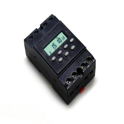 MISOL 12V Timer Switch, 25A Programmable Digital Timer with LCD Display, Auto On/Off Relay