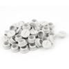 uxcell 50pcs Grey Nylon Round Head Blanking Cap End Threaded M20x8mm view 1