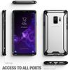 Poetic Galaxy S9 Case, Affinity [Premium Thin] [Scratch Resistant Back] [Corner Protection] [Side Grip] Dual Material Protective Bumper Case for Samsung Galaxy S9 Black/Clear view 2