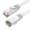 BUSOHE Cat6 Ethernet Cable 40 FT White, Cat-6 Flat RJ45 Computer Internet LAN Network Ethernet Patch Cable Cord - 40 Feet view 2