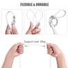 BUSOHE Cat6 Ethernet Cable 40 FT White, Cat-6 Flat RJ45 Computer Internet LAN Network Ethernet Patch Cable Cord - 40 Feet view 4