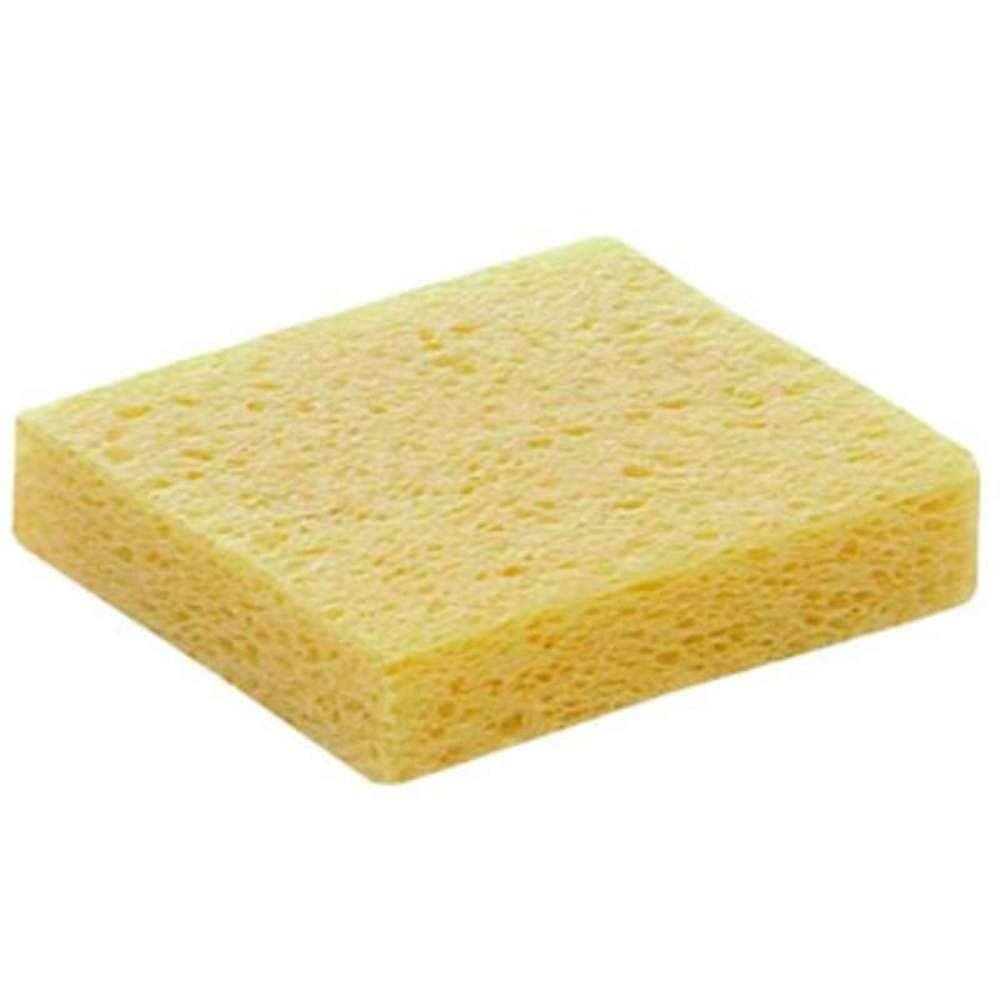 Weller WCC104 Solder Tip Cleaning Sponge, 4" x 2-1/4" x 5/8", beige