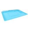 Mallofusa 17.7x11.8 Inch Magnetic Heat Insulation Silicone Pad Desk Mat for BGA Soldering Smartphone Iphone Repairing, Anti-Static view 2