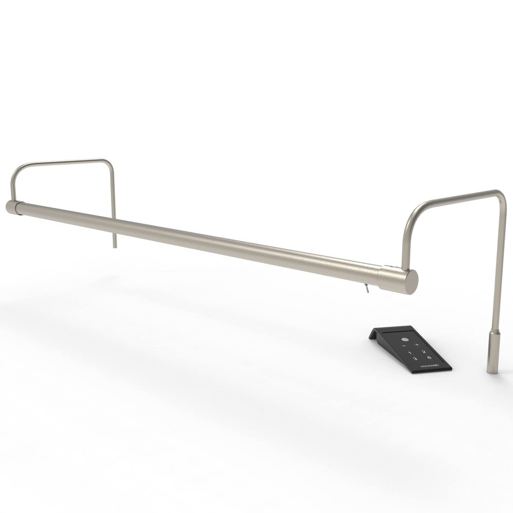 Cocoweb 30" Tru-Slim LED Picture Light in Satin Nickel with Plug-in Adapter and Remote Control