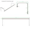 Cocoweb 30" Tru-Slim LED Picture Light in Satin Nickel with Plug-in Adapter and Remote Control view 2