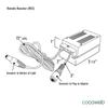 Cocoweb 30" Tru-Slim LED Picture Light in Satin Nickel with Plug-in Adapter and Remote Control view 4
