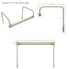 Cocoweb 12" Tru-Slim LED Picture Light in Antique Brass with Plug-in Adapter and Remote Control view 2