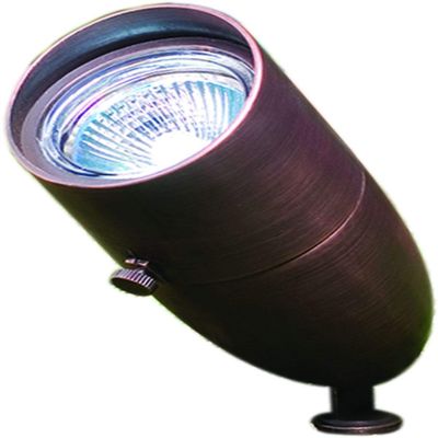 Dabmar LV231-ABZ Cast Brass Small Spot Light, 20W 12V M, Bronze Finish