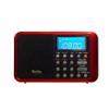 Kaito KA108 Super Sound Quality AM FM Shortwave Radio with MP3 Player and Recorder, Radio Time Schedule Recorder, Alarm Clock+ More (Red) view 3