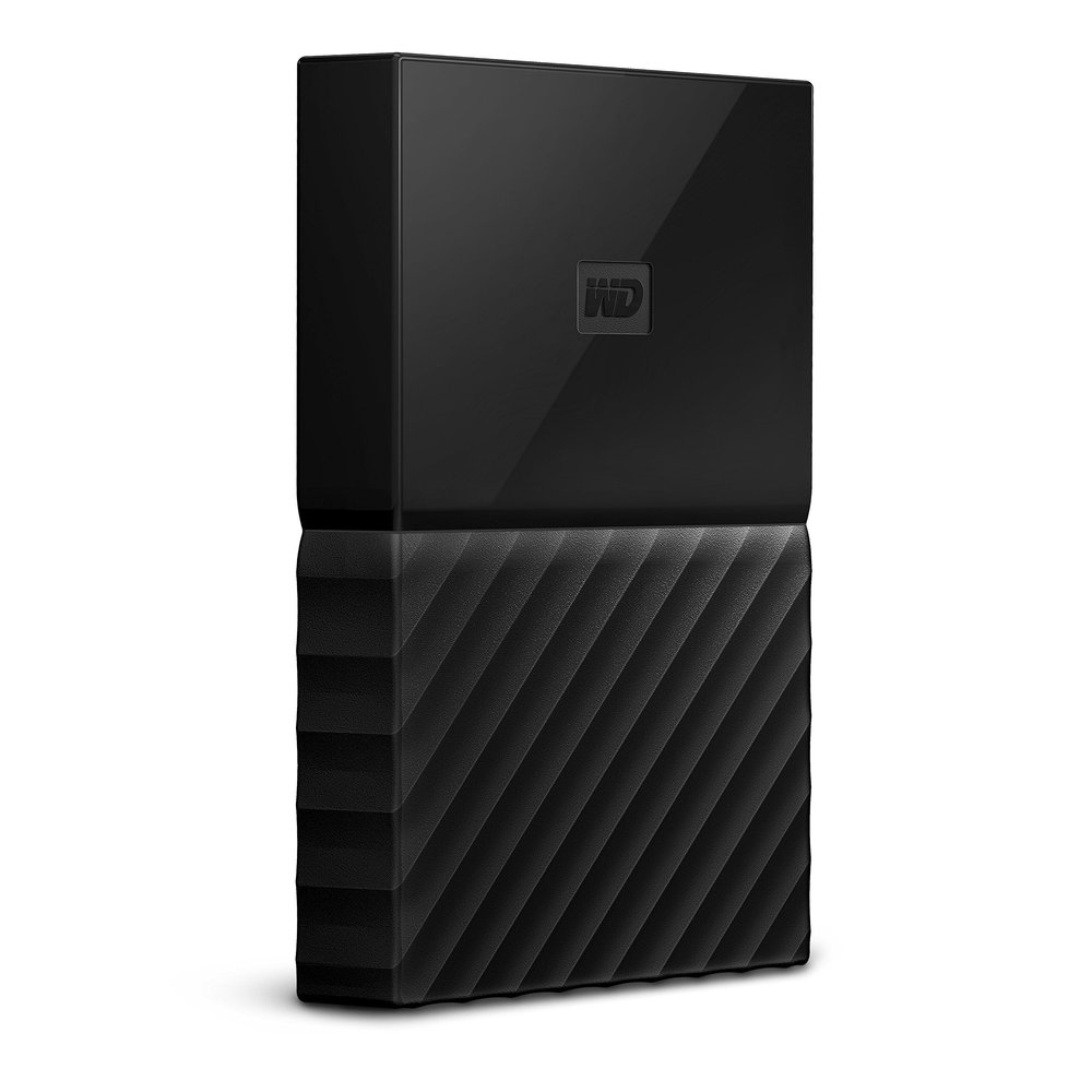 WD 1TB My Passport for Mac Portable External Hard Drive, USB-C/USB-A - WDBFKF0010BBK-WESE,Black