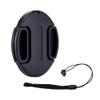 49mm Center Snap-on Lens Cap JJC Camera Front Lens Cover for Canon Nikon Fujifilm Sony Olympus Panasonic Any Lens with 49mm Filter Thread Replaces Original Cap with Free Lens Cap Keeper view 1