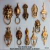 eSplanade Vzn277 Lion Mouth Door Knocker Design, Yellow view 4