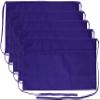 Iconikal 3-Pocket Waiter Watress Waist Serving Apron, Purple, 5-Pack view 2
