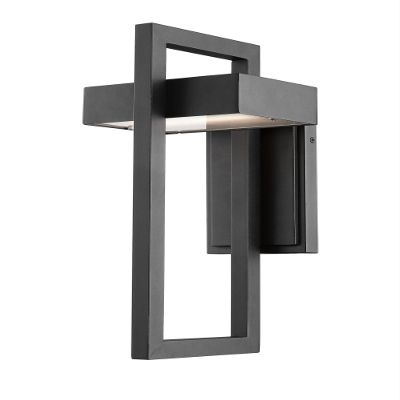 Z-Lite 1 Light Outdoor Wall Sconce 566M-BK-LED