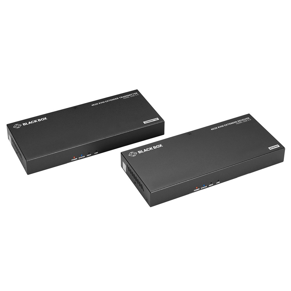 Black Box KVM Extender  4K 60Hz, HDMI 1.4, USB 2.0, CAT5e/6/6A