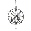 Z-Lite 458-16MB 4 Light Chandelier, Matte Black view 1