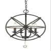 Z-Lite 458-16MB 4 Light Chandelier, Matte Black view 2