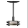Nuvo Lighting 60/6432 Craftsman/Mission One Light Mini Pendant from Lansing Collection in Black Finish view 1