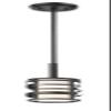 Nuvo Lighting 60/6432 Craftsman/Mission One Light Mini Pendant from Lansing Collection in Black Finish view 3