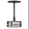 Nuvo Lighting 60/6432 Craftsman/Mission One Light Mini Pendant from Lansing Collection in Black Finish view 4